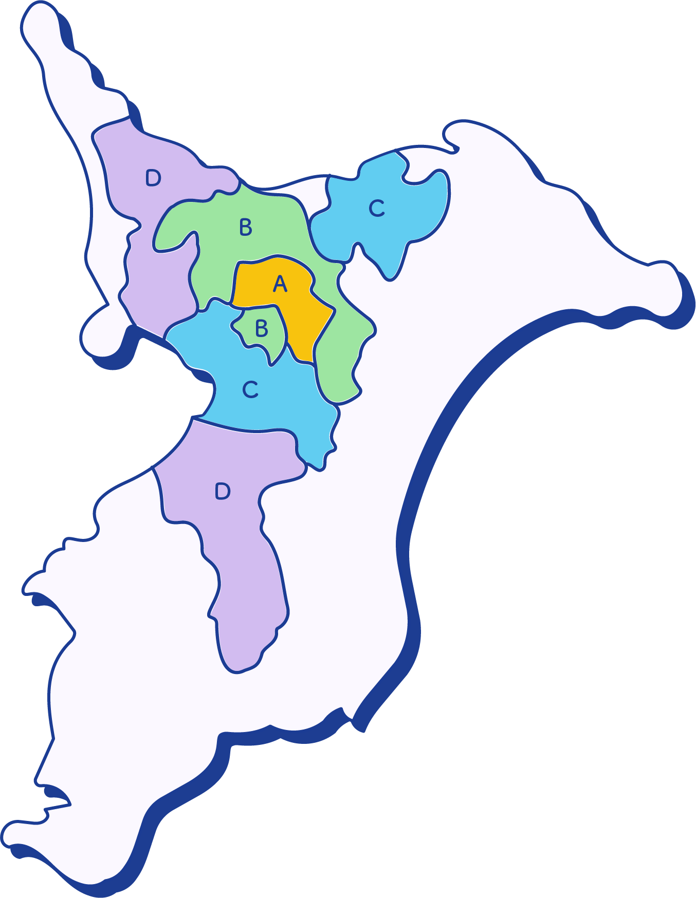 原付(125cc未満)マップ